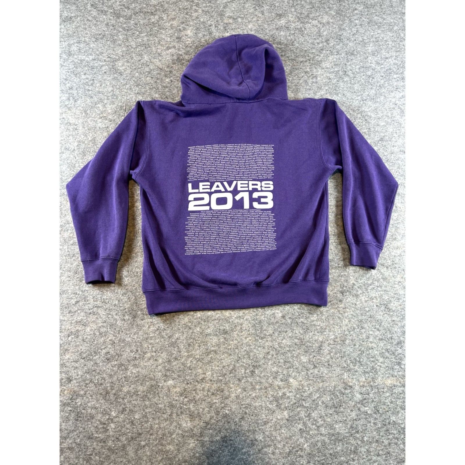 Vintage VINTAGE The English Martyrs School & Sixth Form 2013 College Purple Hoodie Size M Size US M / EU 48-50 / 2 - 6 Thumbnail