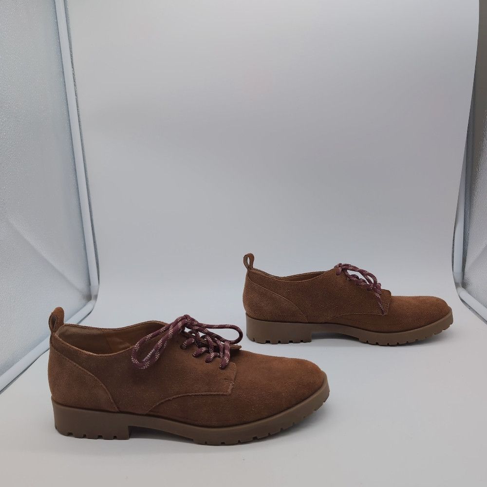 Other Crown Vintage Lowell Women's Brown Suede Shoes Size US 9 / IT 39 - 6 Thumbnail