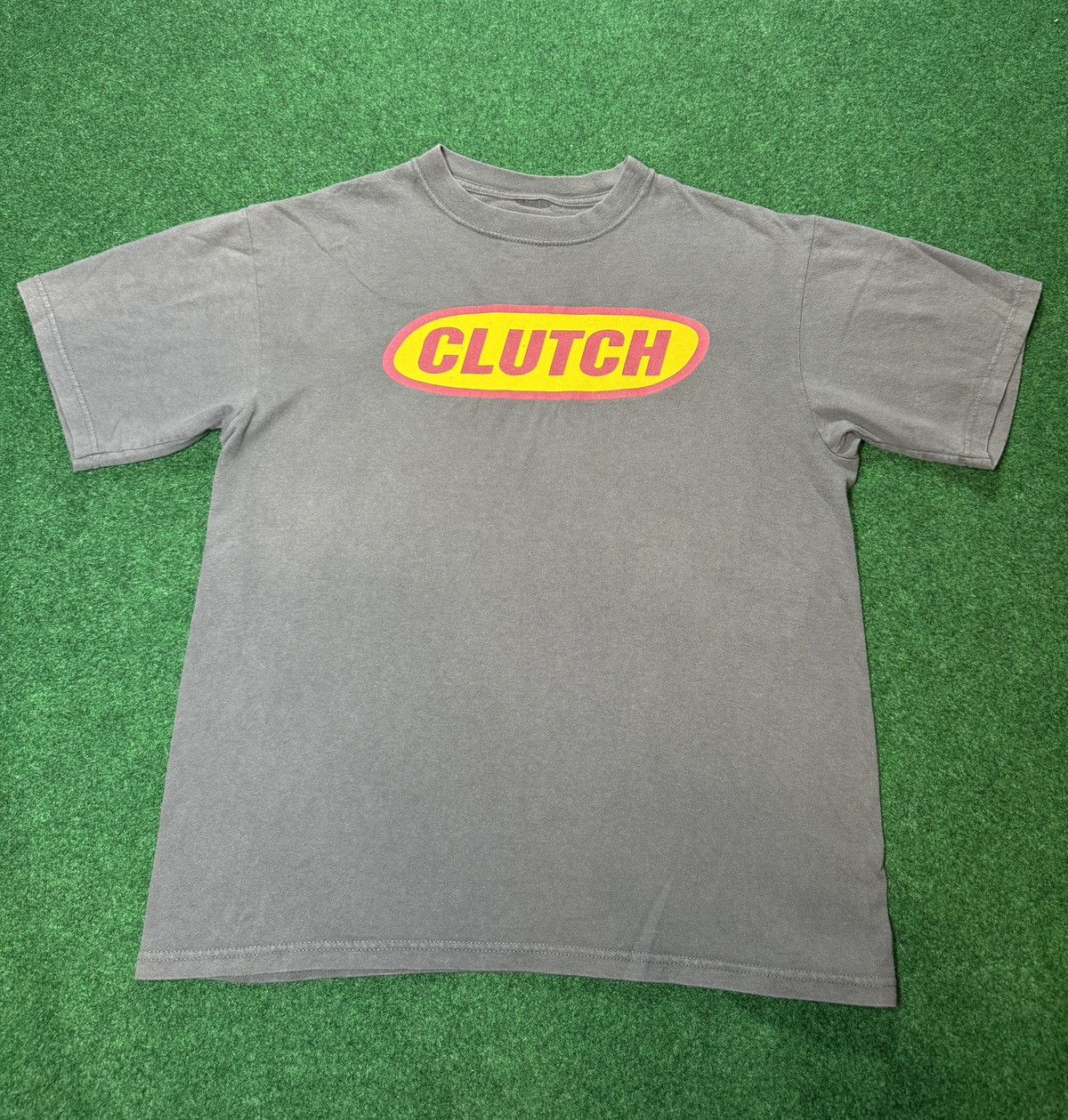Band Tees × Vintage Vintage 90s Clutch Band Logo Rare Hardcore Rock T Shirt Size US M / EU 48-50 / 2 - 1 Thumbnail