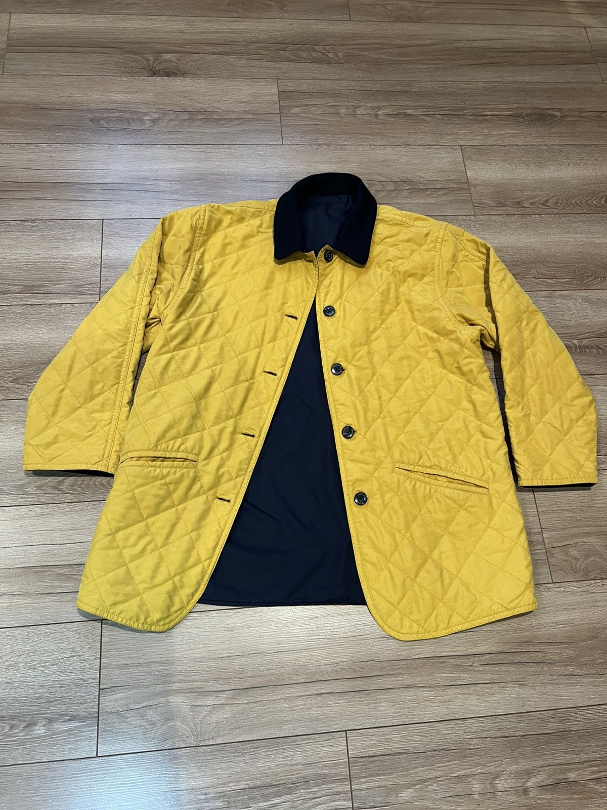 Burberry Vintage Burberry Quilted Reversible Jacket - Size L Size US L / EU 52-54 / 3 - 11 Thumbnail