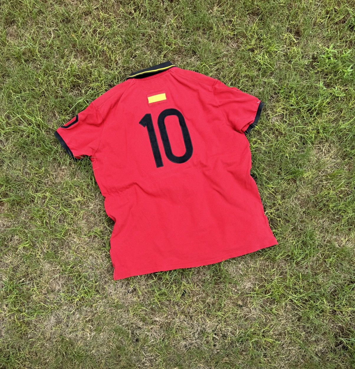 Polo Ralph Lauren Polo Ralph Lauren Spain #10 Big Pony Polo Shirt Chief Size US XXL / EU 58 / 5 - 9 Thumbnail