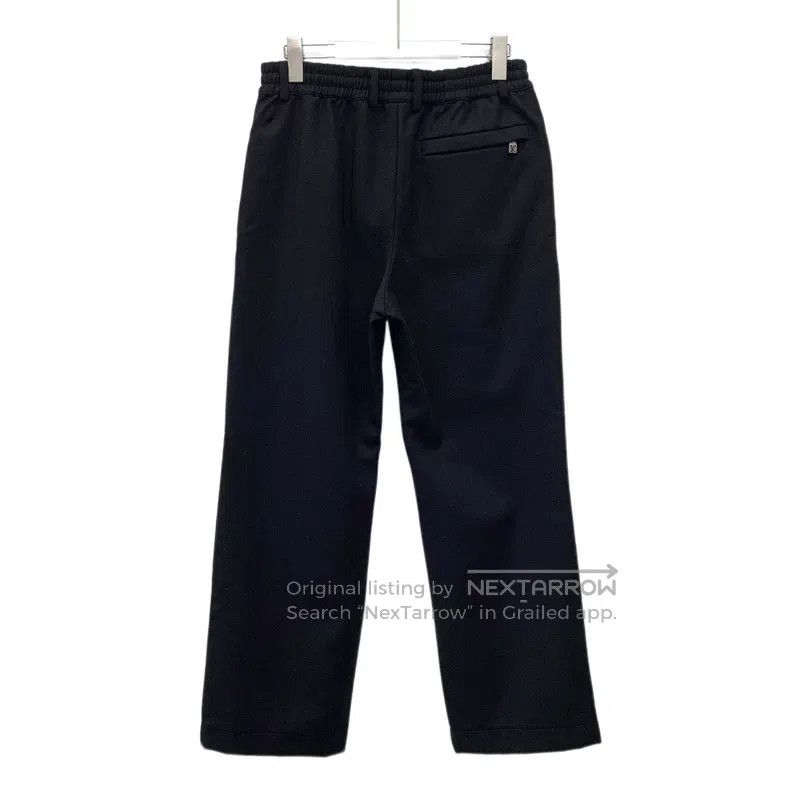 Louis Vuitton Louis Vuitton 26 black logo steel wool slacks pants Size 30" / US 8 / IT 44 - 2 Thumbnail