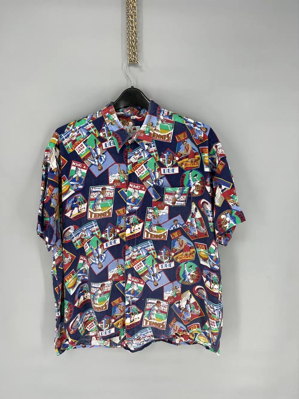 Vintage Vintage Crazy Hawaiian Shirt Beach Surfing Rare Size US XL / EU 56 / 4 - 1 Thumbnail