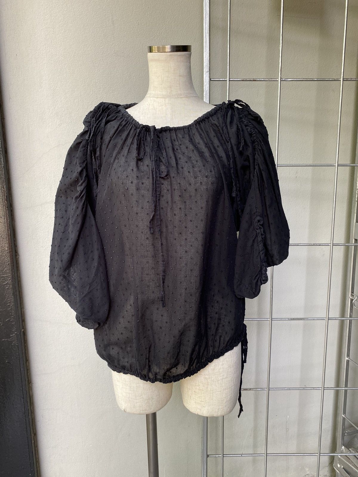 Tsumori Chisato TSUMORI CHISATO black blouse Size ONE SIZE - 15 Thumbnail