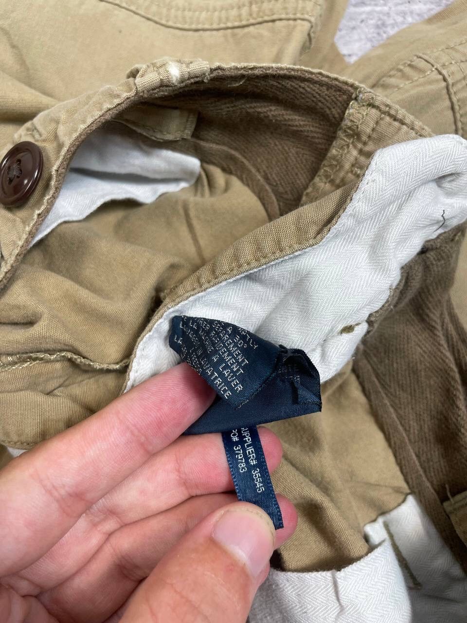 Polo Ralph Lauren Vintage Polo Ralph Lauren Cargo Shorts Y2K Size US 34 / EU 50 - 11 Thumbnail