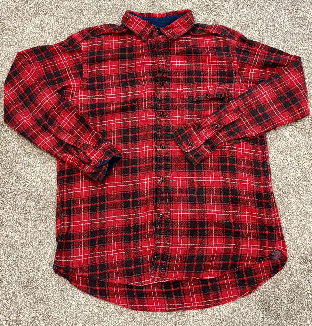 Cremieux Mens Plaid Button-Up Shirt Size Large Size US L / EU 52-54 / 3 - 1 Thumbnail