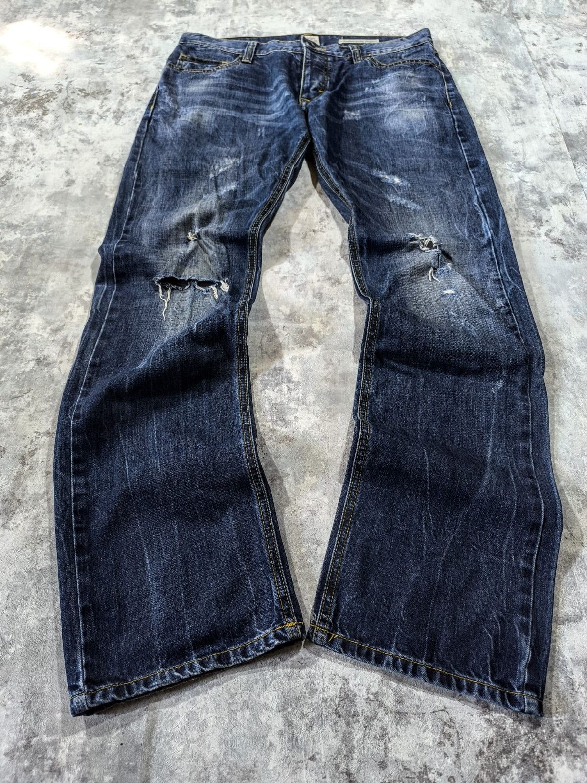 Other distressed ripped jeans number nine hedi slimane Size US 34 / EU 50 - 1 Thumbnail