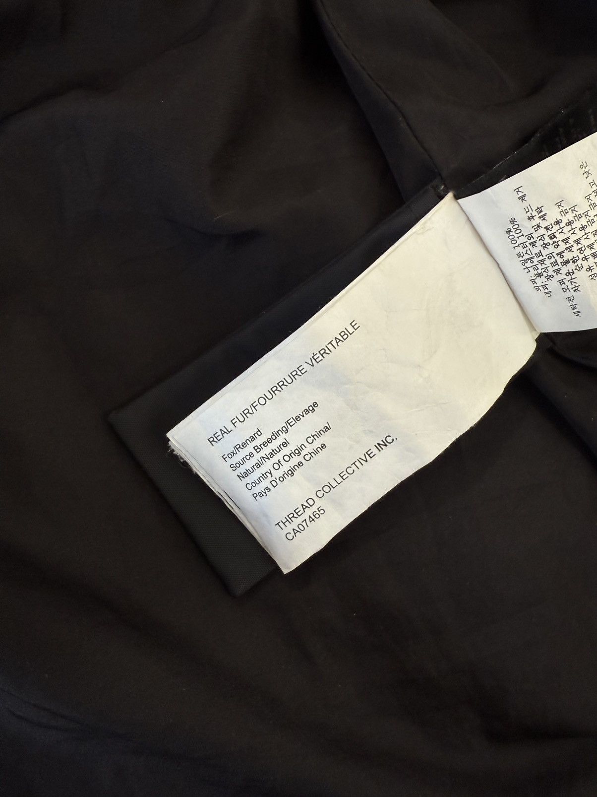 Pajar Pajar Canada Black Down Fox Fur Jacket Parka Size XL / US 12-14 / IT 48-50 - 9 Thumbnail