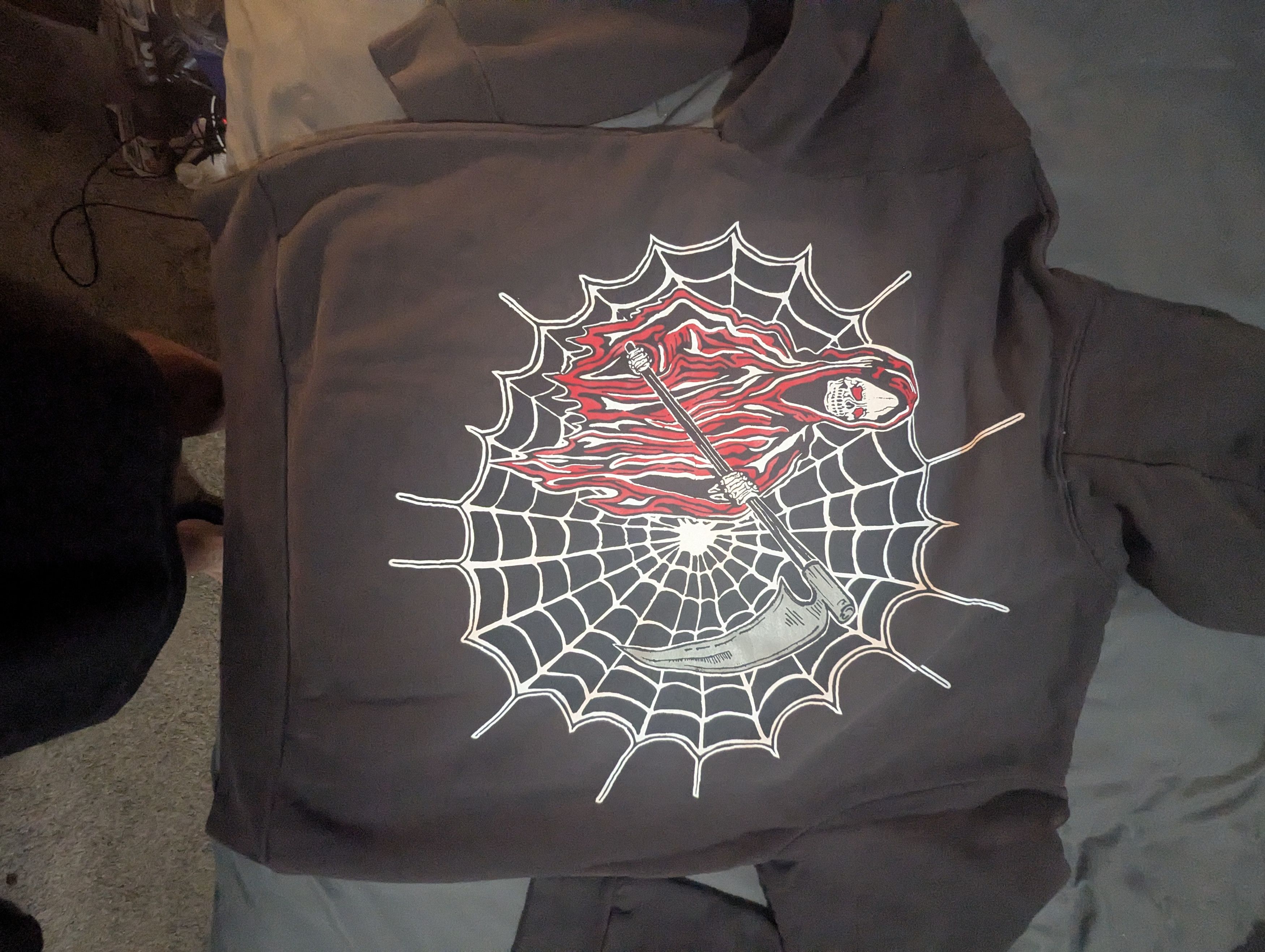 Warren Lotas Grim Reaper Spider Web Size US XXL / EU 58 / 5 - 2 Thumbnail