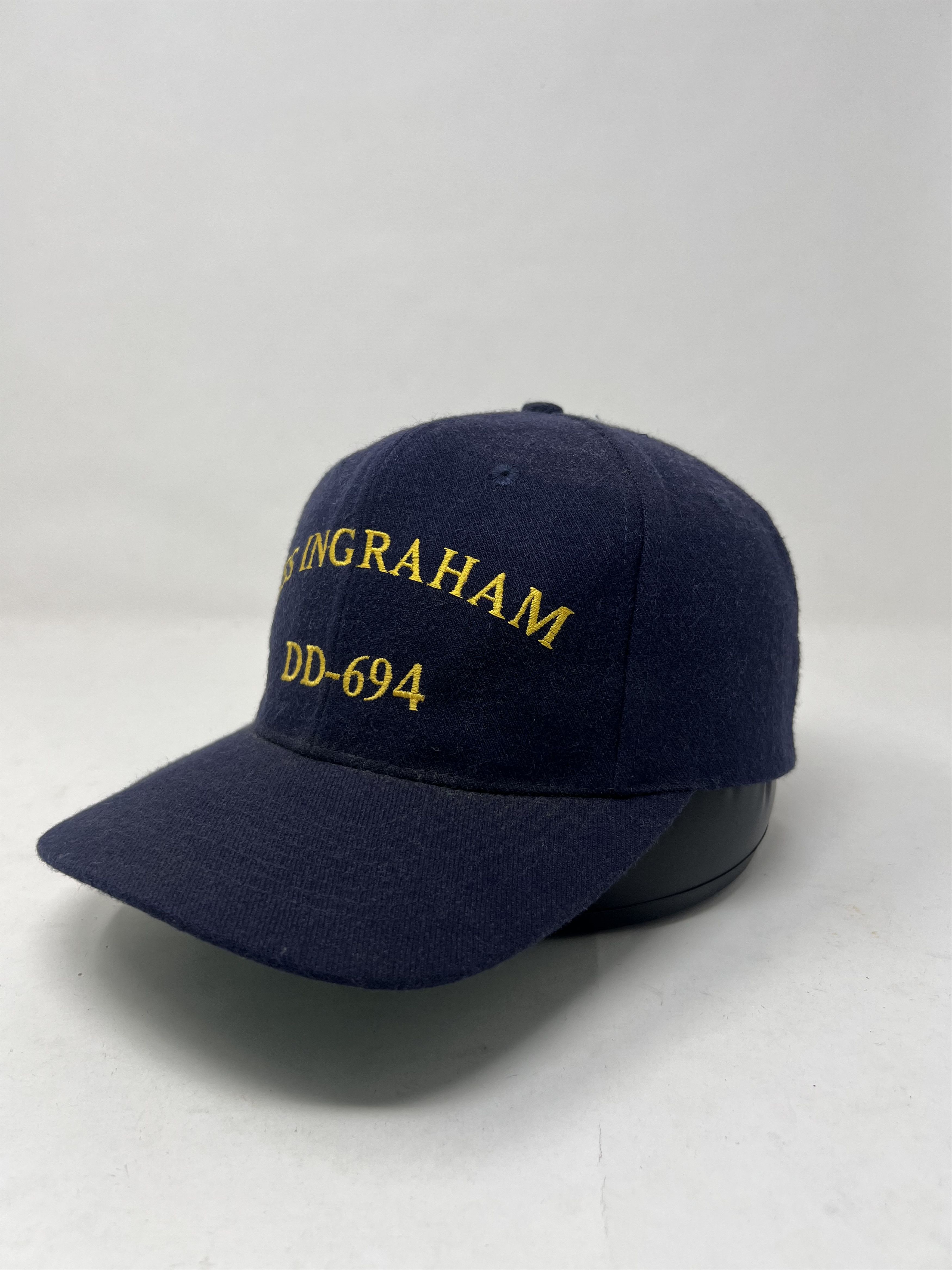 Vintage USS Ingraham Wool Snapback Hat Size ONE SIZE - 2 Thumbnail