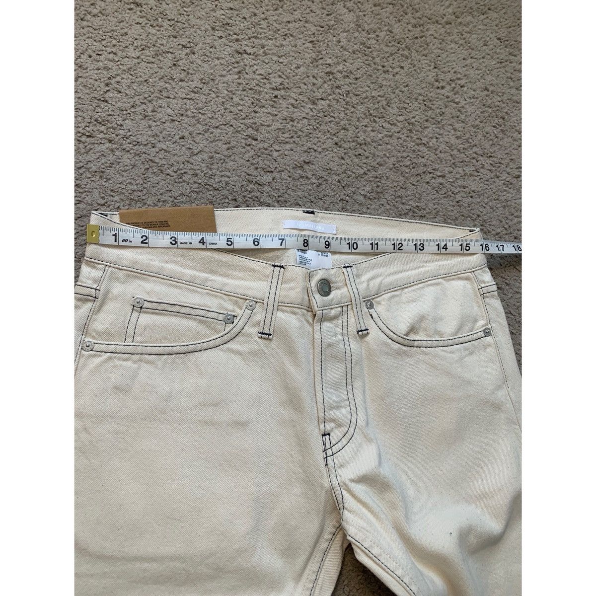 Helmut Lang HELMUT LANG MASC LO DRAINPIPE JEANS Size US 29 - 8 Thumbnail