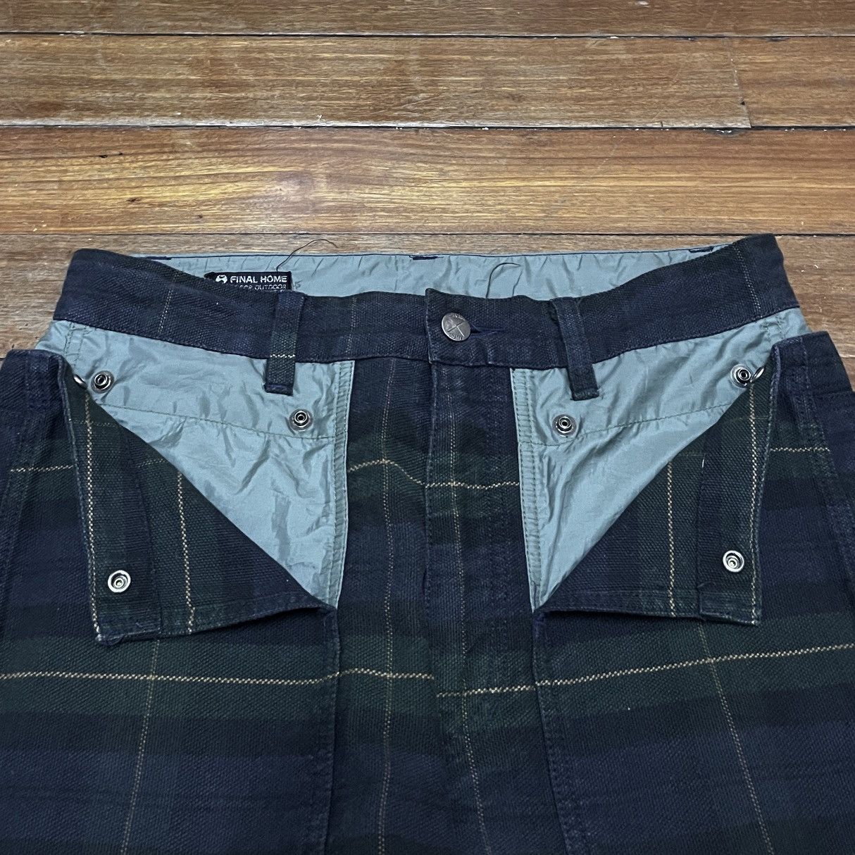 Final Home Very Rare Design Vintage Final Home Survival Pants 2000s Size US 31 - 3 Thumbnail