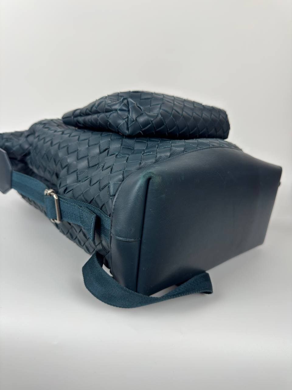 Bottega Veneta Bottega Veneta Intrecciato Leather Backpack Size ONE SIZE - 12 Thumbnail