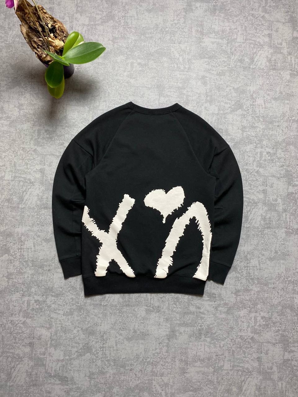 XO H&M x The Weeknd XO Big Logo Crewneck Sweatshirt Size US S / EU 44-46 / 1 - 9 Thumbnail