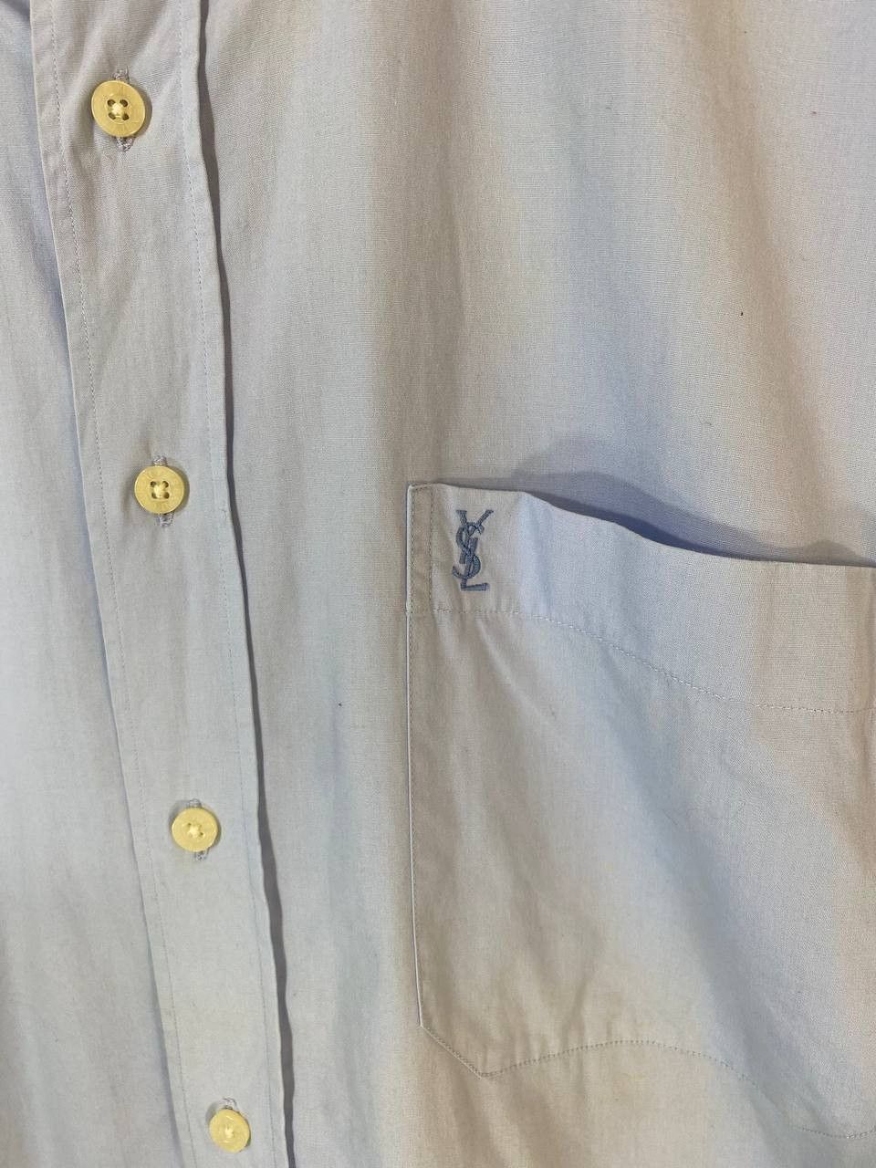 Yves Saint Laurent yves saint laurent plain shirt nice design Size US L / EU 52-54 / 3 - 3 Thumbnail