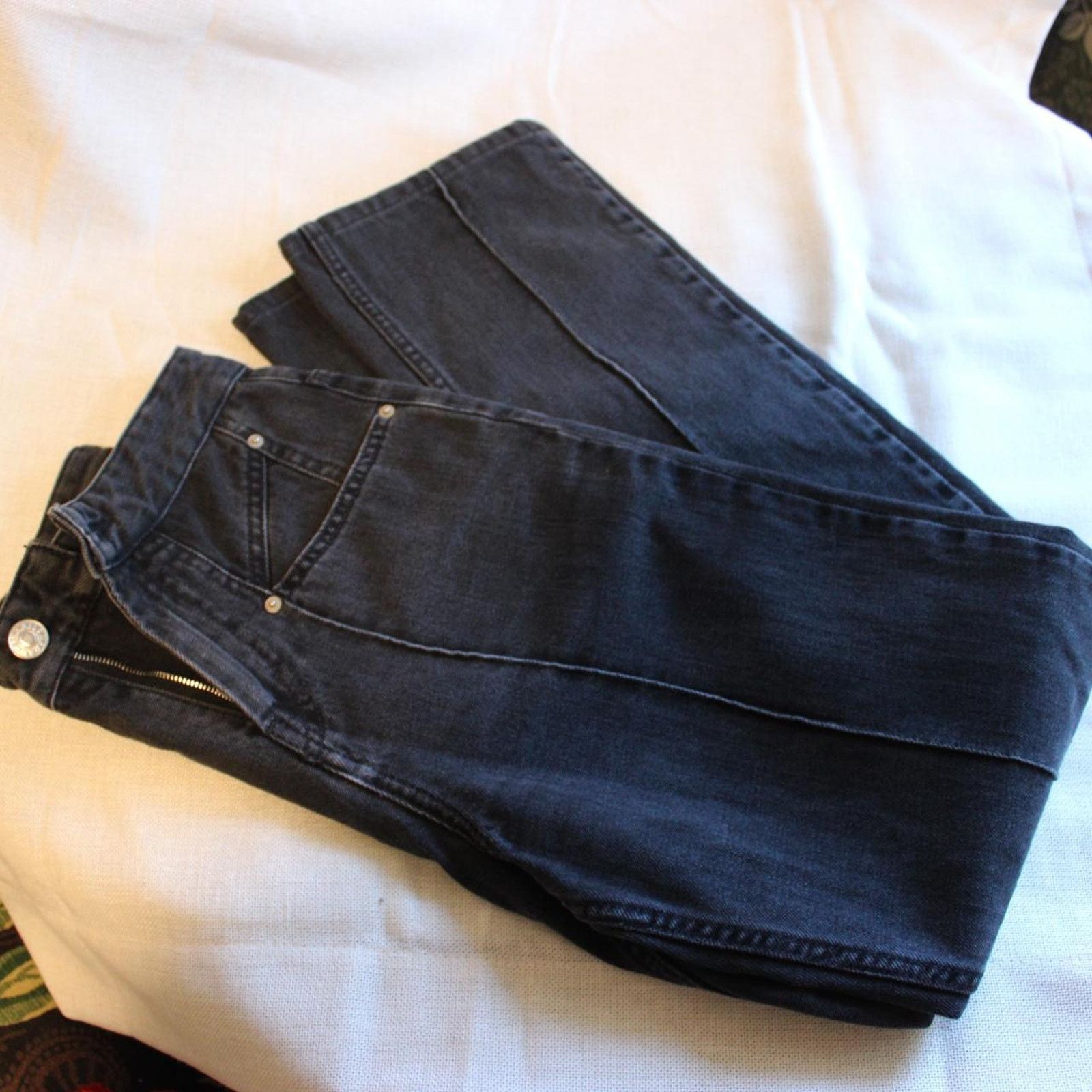 Isabel Marant Isabel Marant straight leg black Size 25" / US 0 / IT 36 - 2 Thumbnail