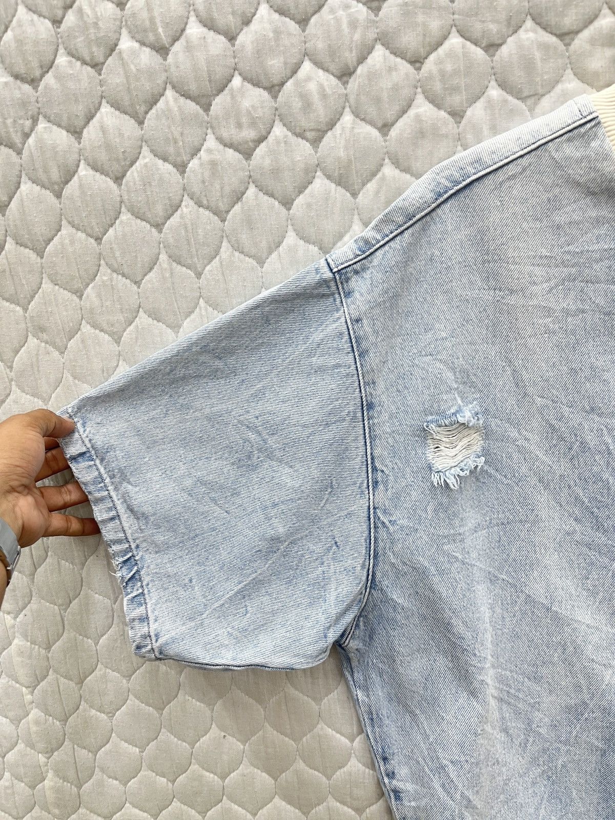 Zara 🔥🔥🔥STEALS ZARA DENIM PULLOVER Size US S / EU 44-46 / 1 - 4 Thumbnail