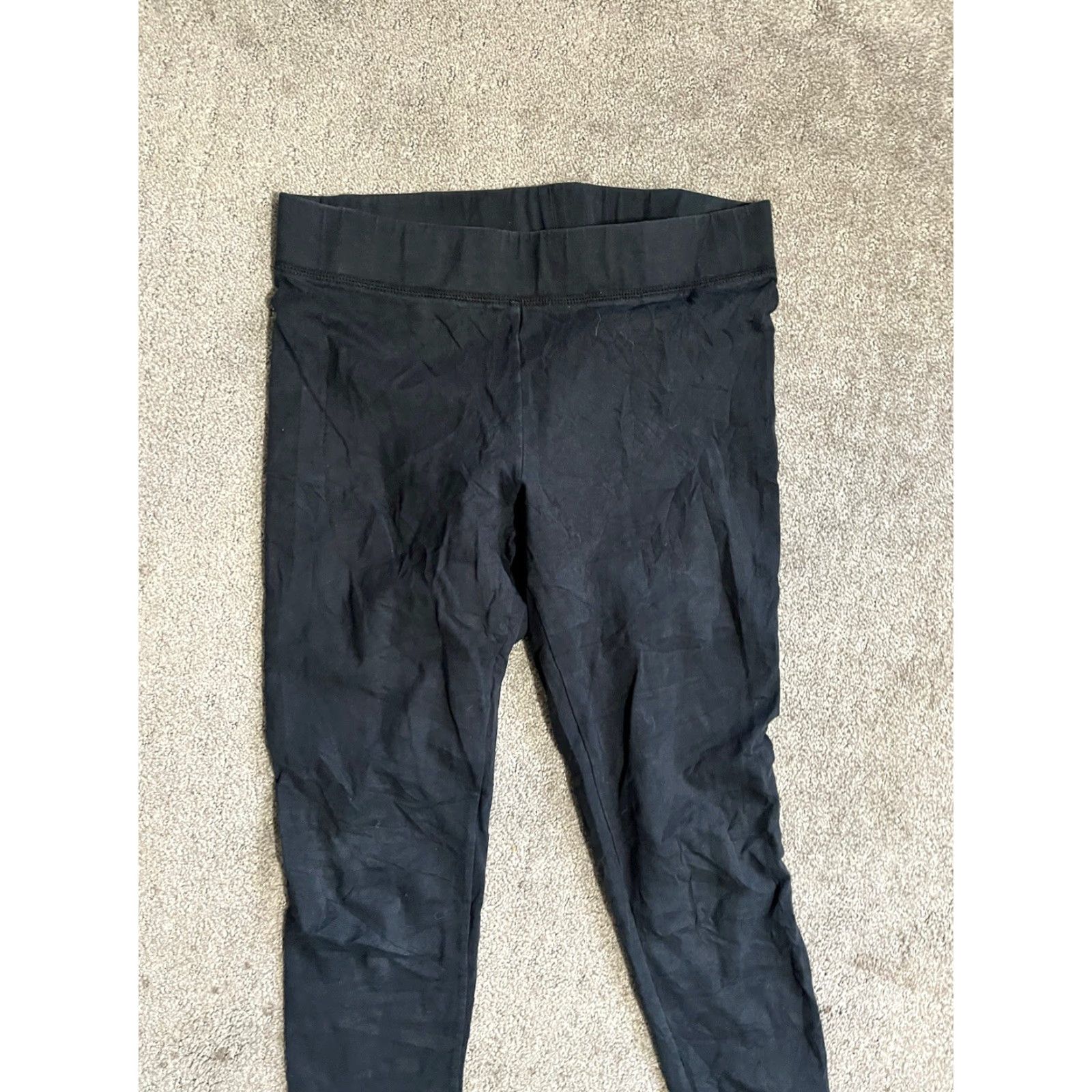 Vintage Aerie Chill Play Move Leggings Women's Medium Black Solid Activewear Yoga Lightweight Size 32" / US 10 / IT 46 - 2 Thumbnail