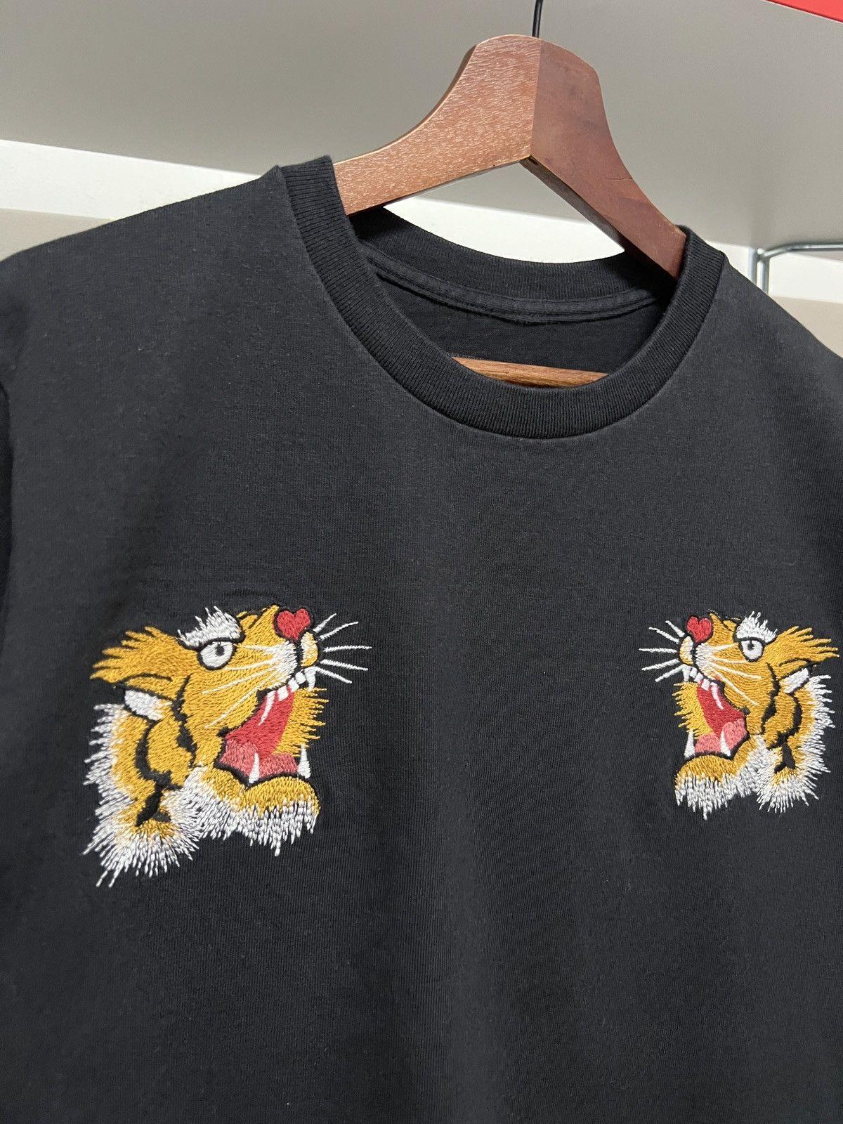 Japanese Brand Vintage Sukajan Tiger Face Embroidery Tee M Size US M / EU 48-50 / 2 - 6 Thumbnail
