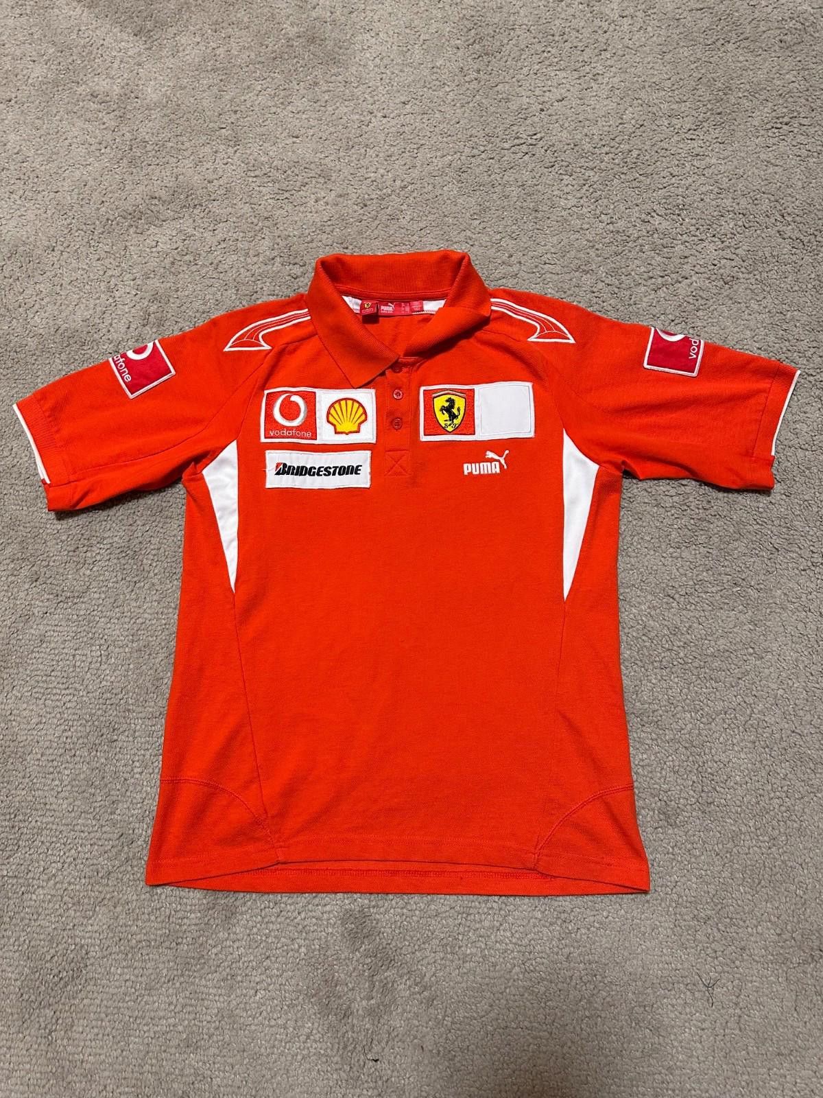 Puma VTG Formula 1 Puma Ferrari F1 Team Shirt Michael Schumacher Size US S / EU 44-46 / 1 - 1 Thumbnail