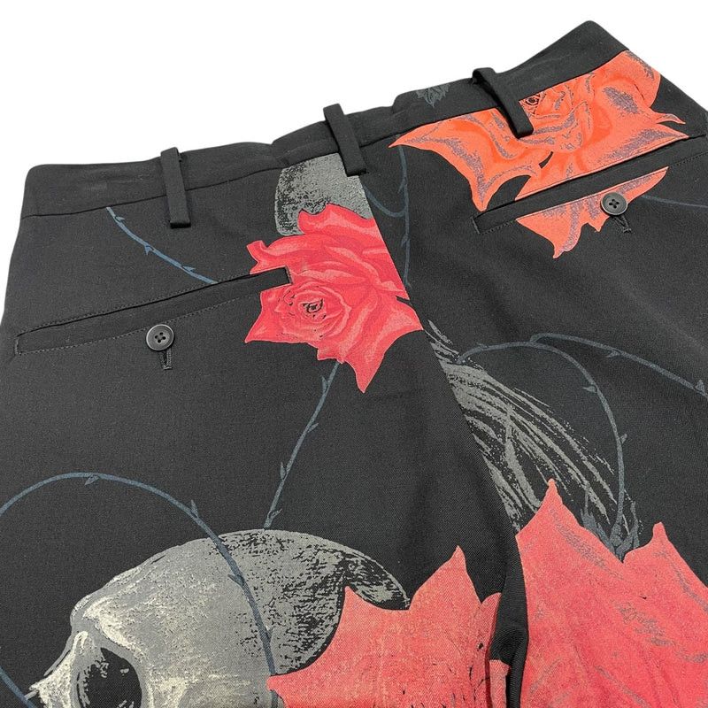 Yohji Yamamoto Yohji Yamamoto pour homme 18SS skull rose pants Size US 29 - 4 Thumbnail