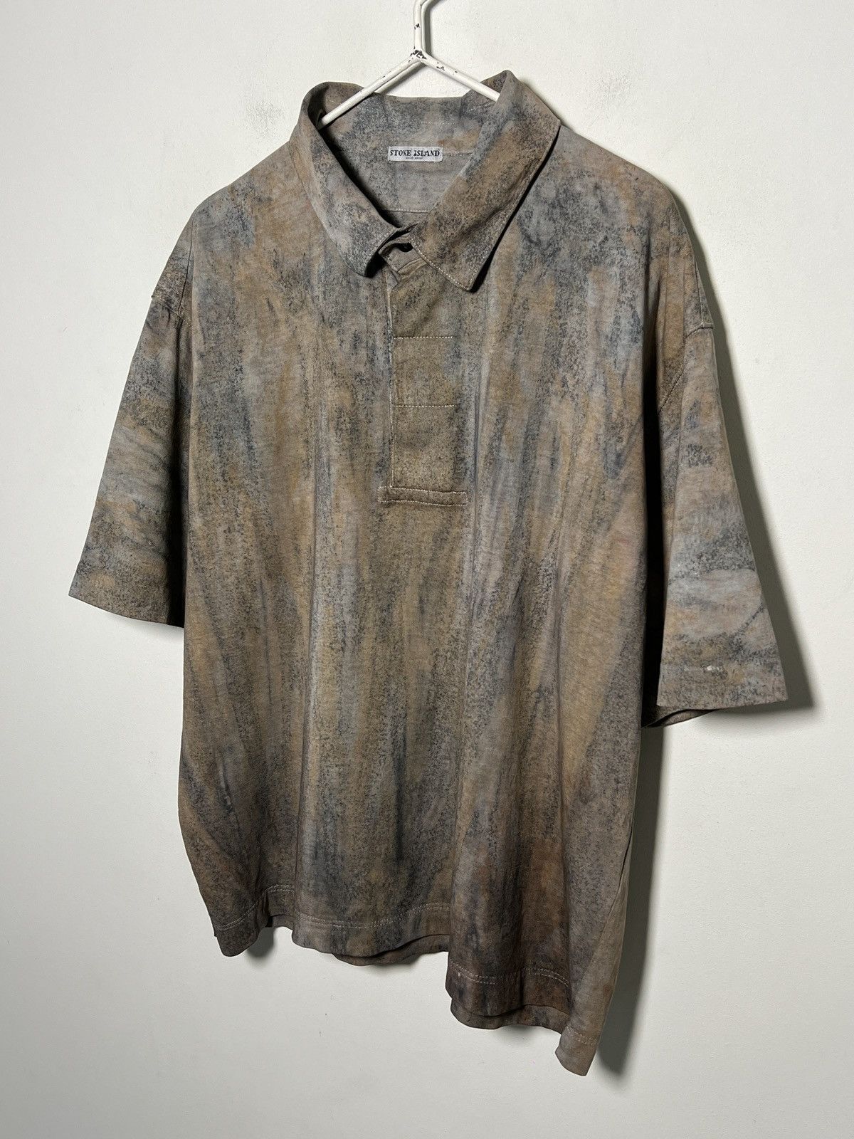 Stone Island stone island 90s dyed polo Size US M / EU 48-50 / 2 - 2 Thumbnail