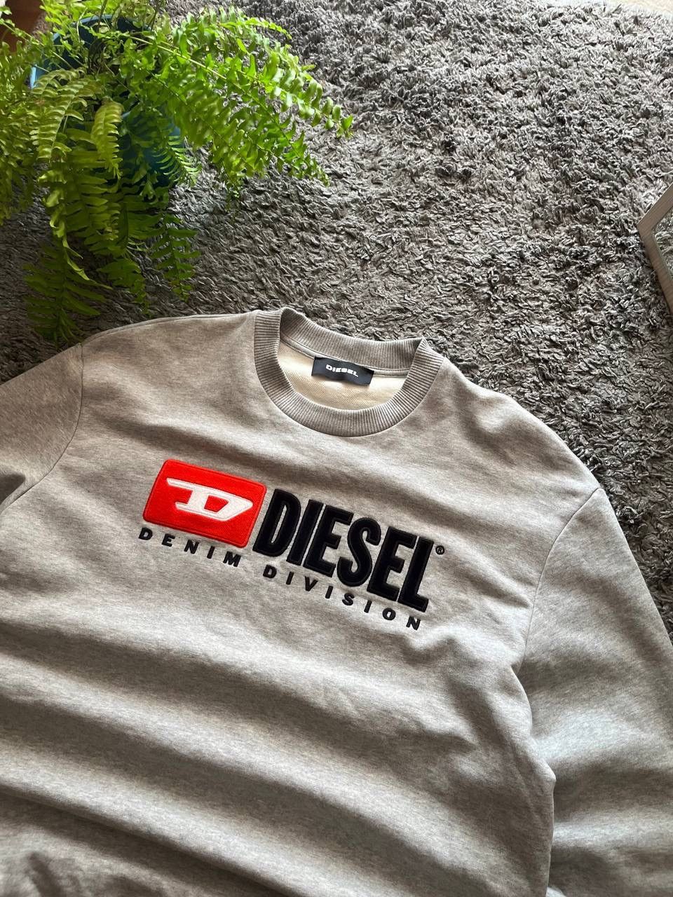 Diesel × Vintage Diesel Sweatshirt Streetwear Opium Big Logo Rare Size US L / EU 52-54 / 3 - 3 Thumbnail