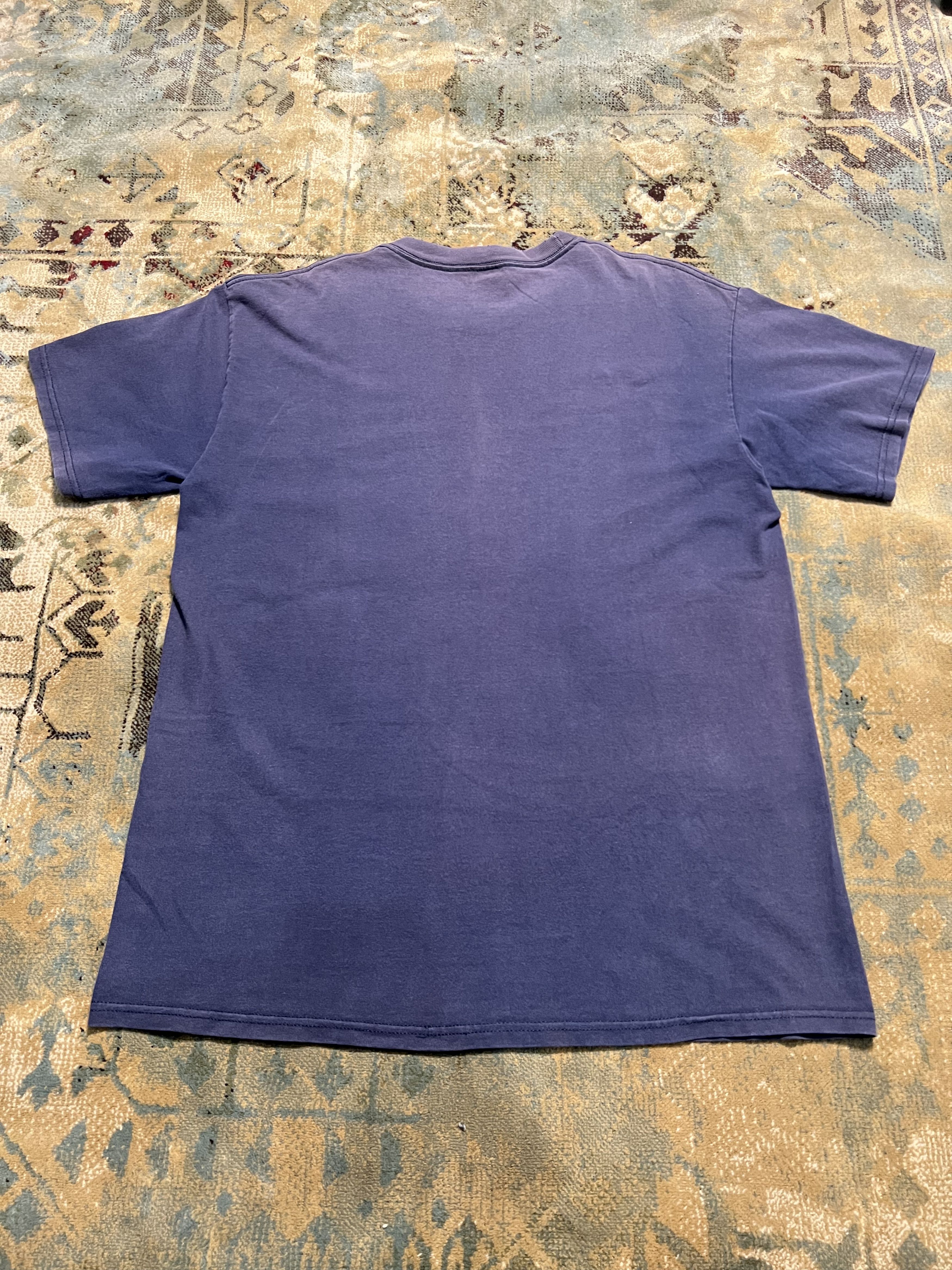 Stussy × Vintage 00s Stussy Iconic Logo N4 Faded Tshirt Tee y2k style Size US M / EU 48-50 / 2 - 5 Thumbnail