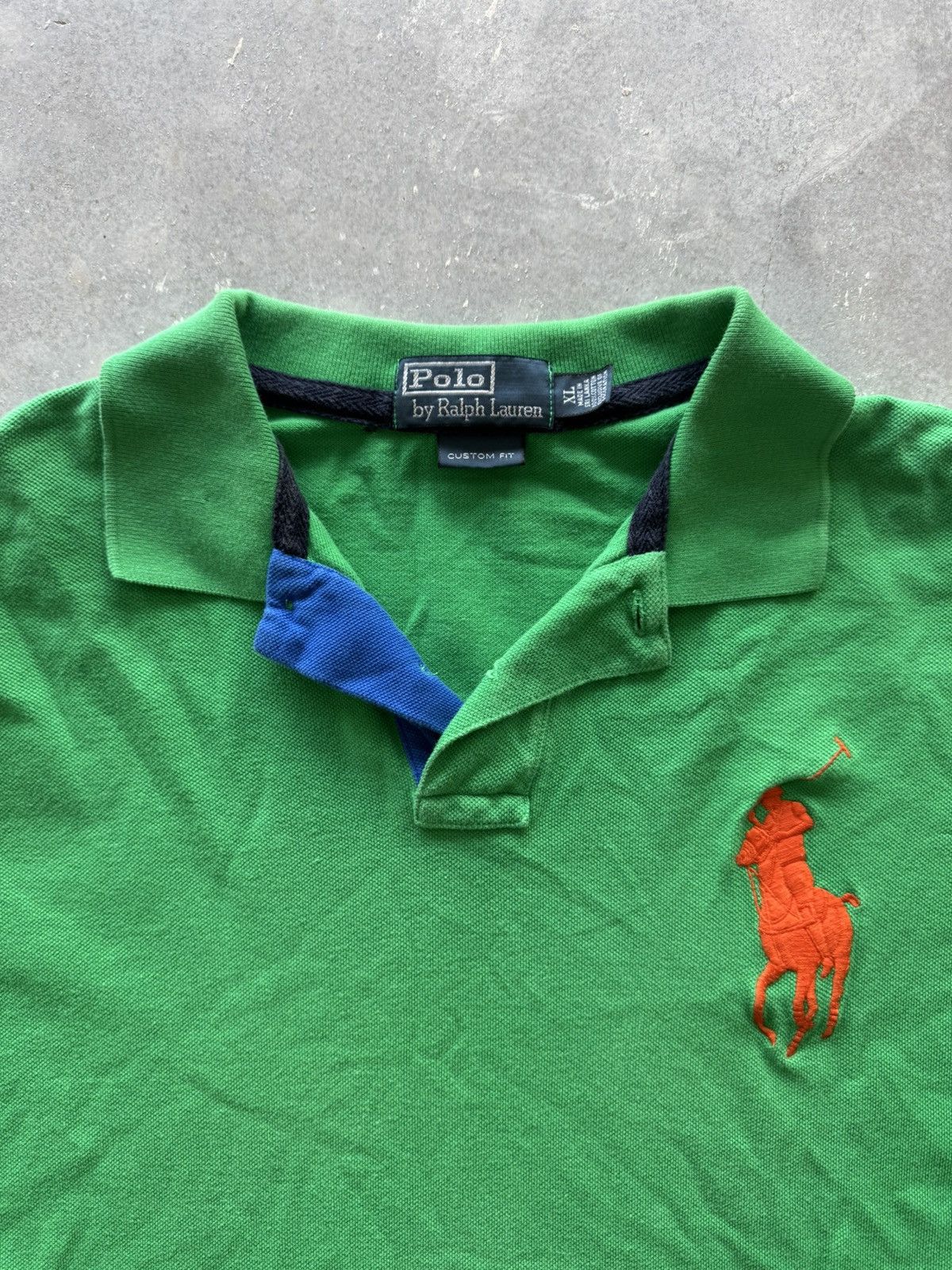 Polo Ralph Lauren Vintage Y2K Polo Ralph lauren big pony shirt Size US XL / EU 56 / 4 - 2 Thumbnail