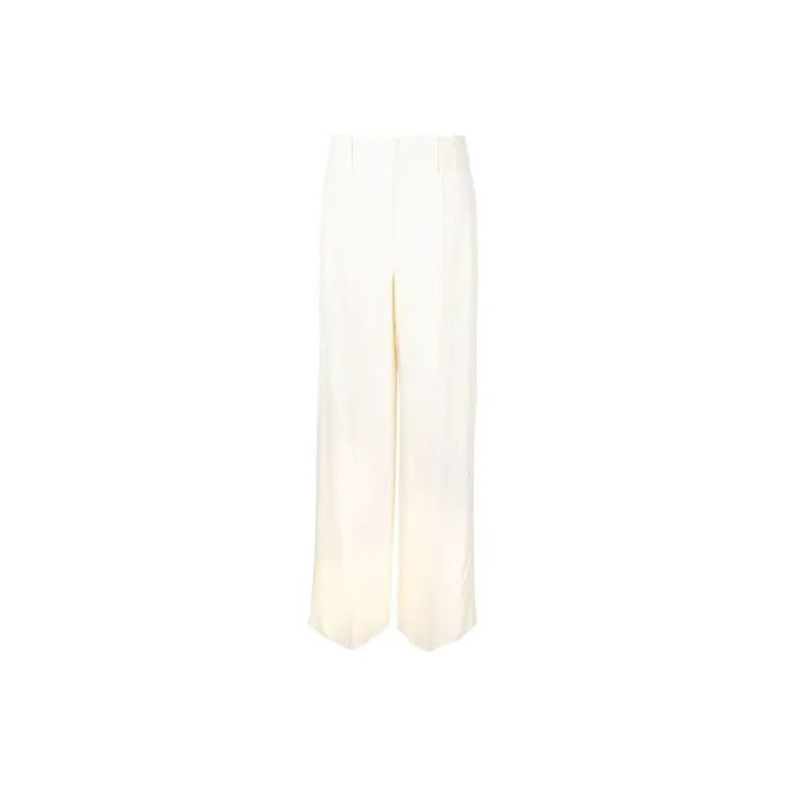 Bottega Veneta Bottega Veneta SS22 High-Waisted Wide-Leg Pants Size 36" / US 14 / IT 50 - 1 Thumbnail