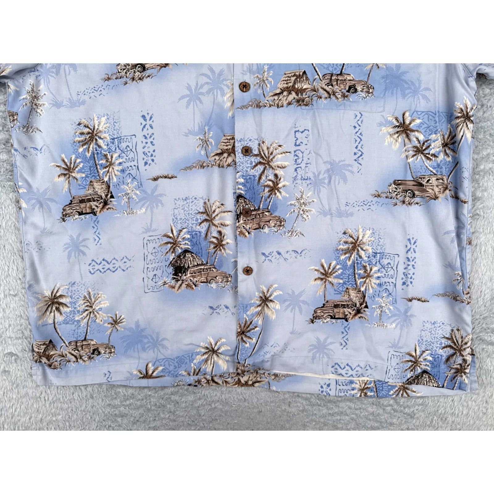 Joseph Joseph & Feiss Shirt Men 2XL XXL Blue Hawaiian 100% Silk Aloha Beach Flower Resort Vacation Size US XXL / EU 58 / 5 - 7 Thumbnail