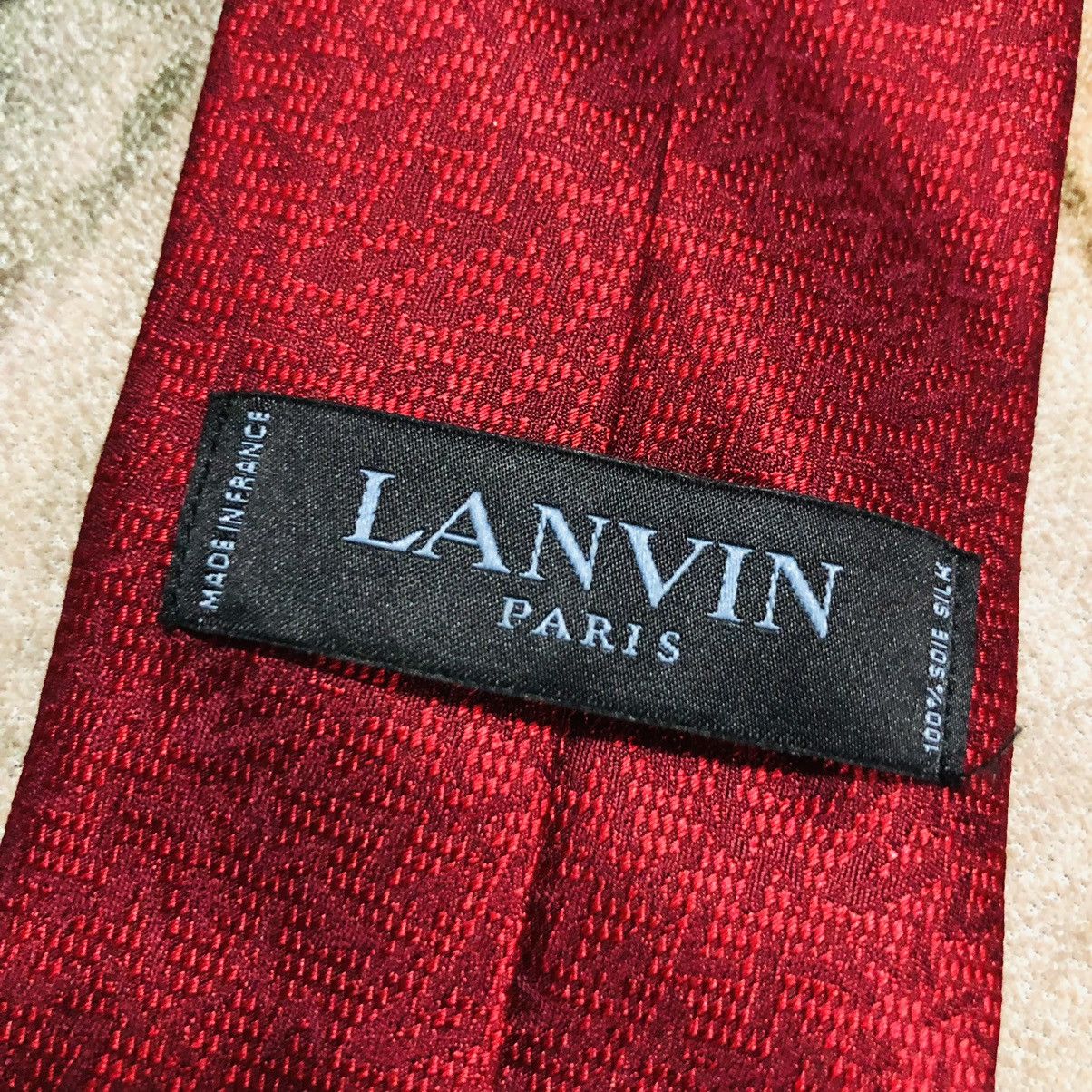 Designer RARE‼️ LANVIN PARIS Ties Size ONE SIZE - 3 Thumbnail