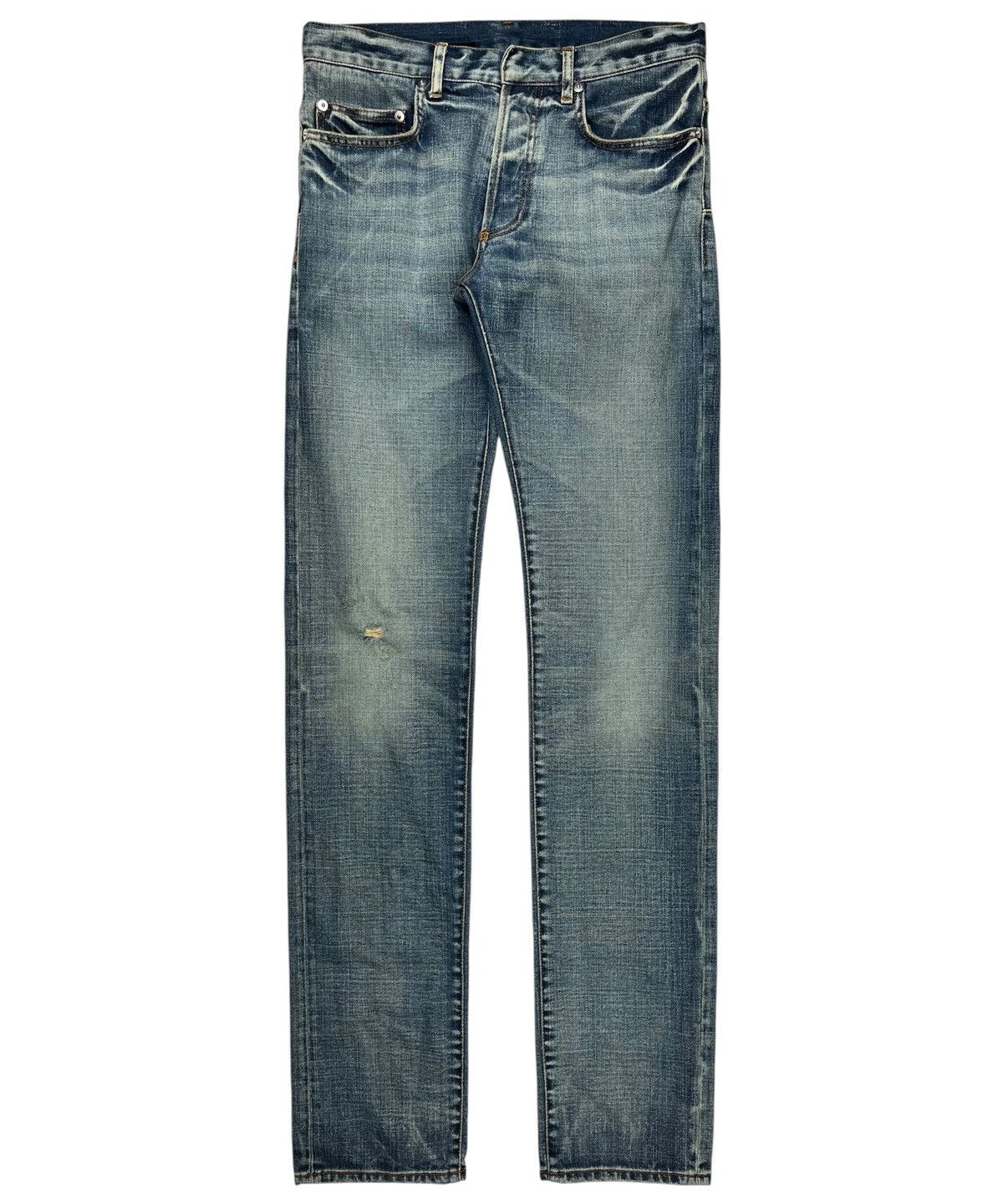 Dior × Hedi Slimane SS07 Dior Homme Hedi Slimane Sky Faded Jake Denim Jeans Size US 29 - 3 Thumbnail