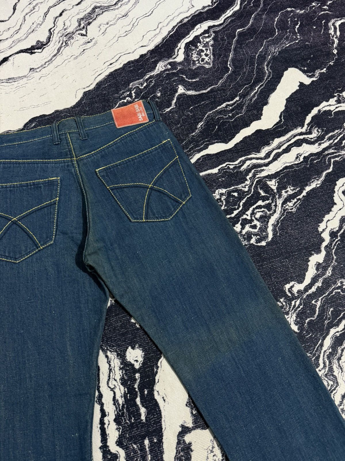 Japanese Brand Sabi sabi deluxe japanese brand jeans Size US 29 - 3 Thumbnail