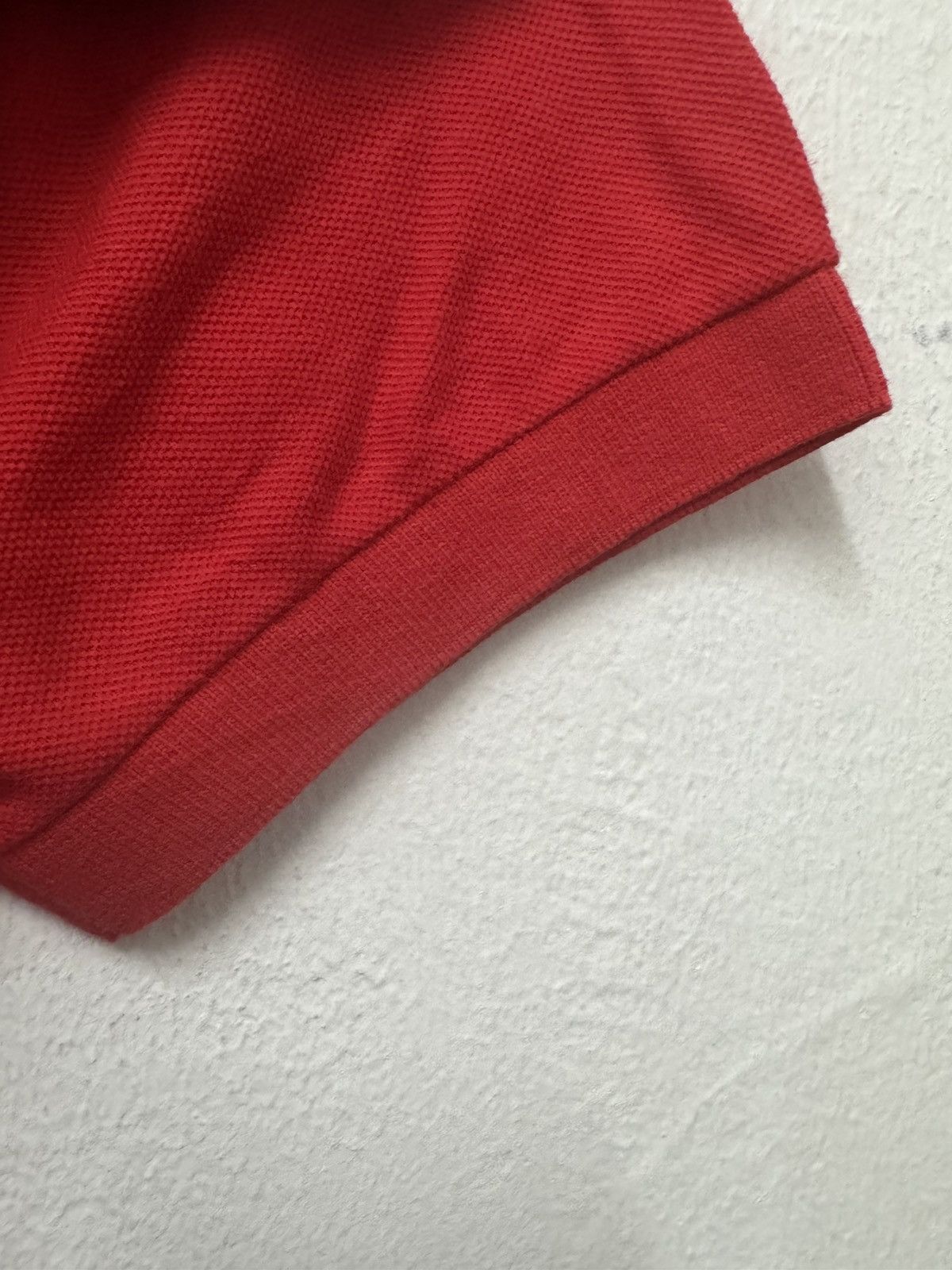 Dior Christian Dior Vtg Red Polo Shirt Size US M / EU 48-50 / 2 - 2 Thumbnail