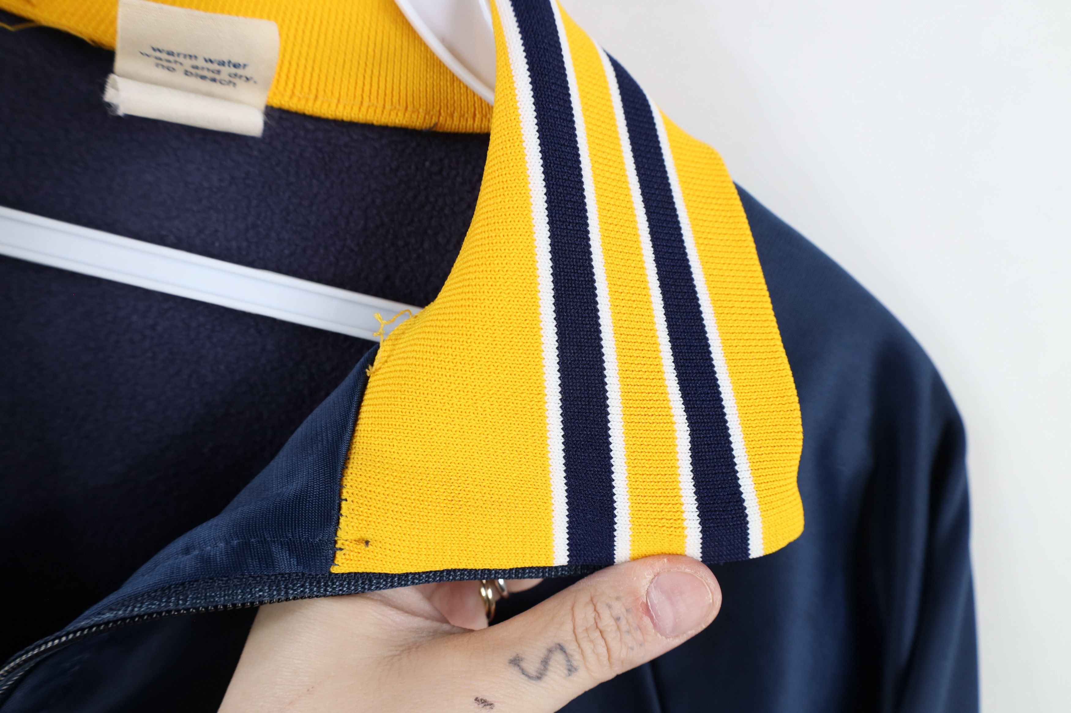 Vintage Vintage 70s Cliff Keen University Michigan Wrestling Jacket Size US XL / EU 56 / 4 - 6 Thumbnail