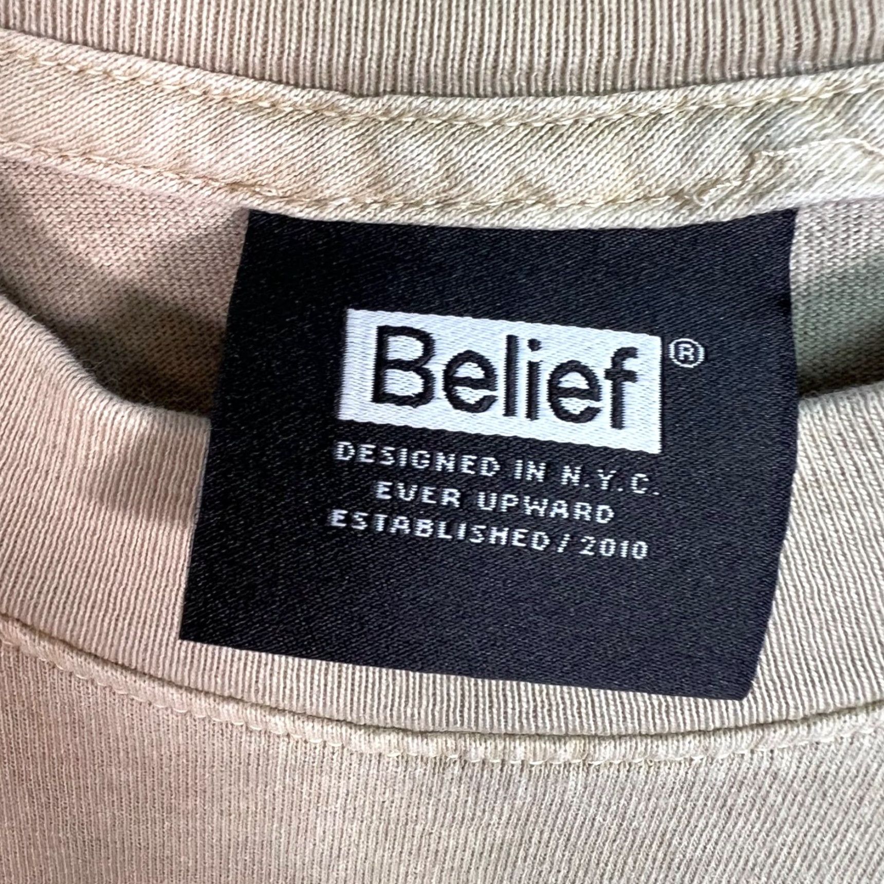 Vintage VINTAGE Belief Park Alliance Beige Shirt Mens Size S Size US S / EU 44-46 / 1 - 3 Thumbnail