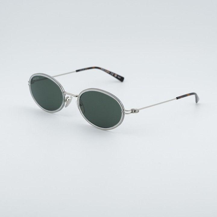 Gucci Gucci GG1980S 005 Sunglasses Transparent Cloudy Grey/Silver Size ONE SIZE - 1 Thumbnail