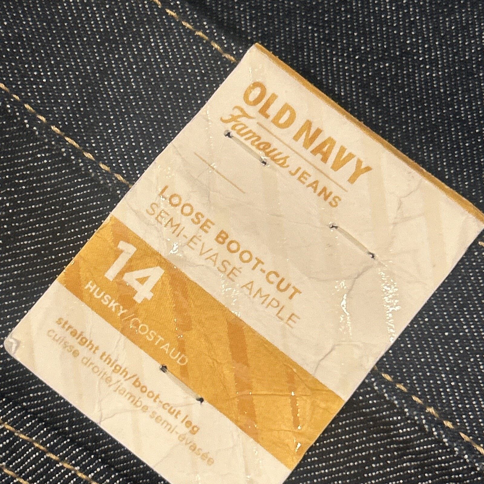 Old Navy Beyond Baggy Bootcut Jeans W's 14 31x30 Flare Wide Hamilton Size 36" / US 14 / IT 50 - 6 Thumbnail