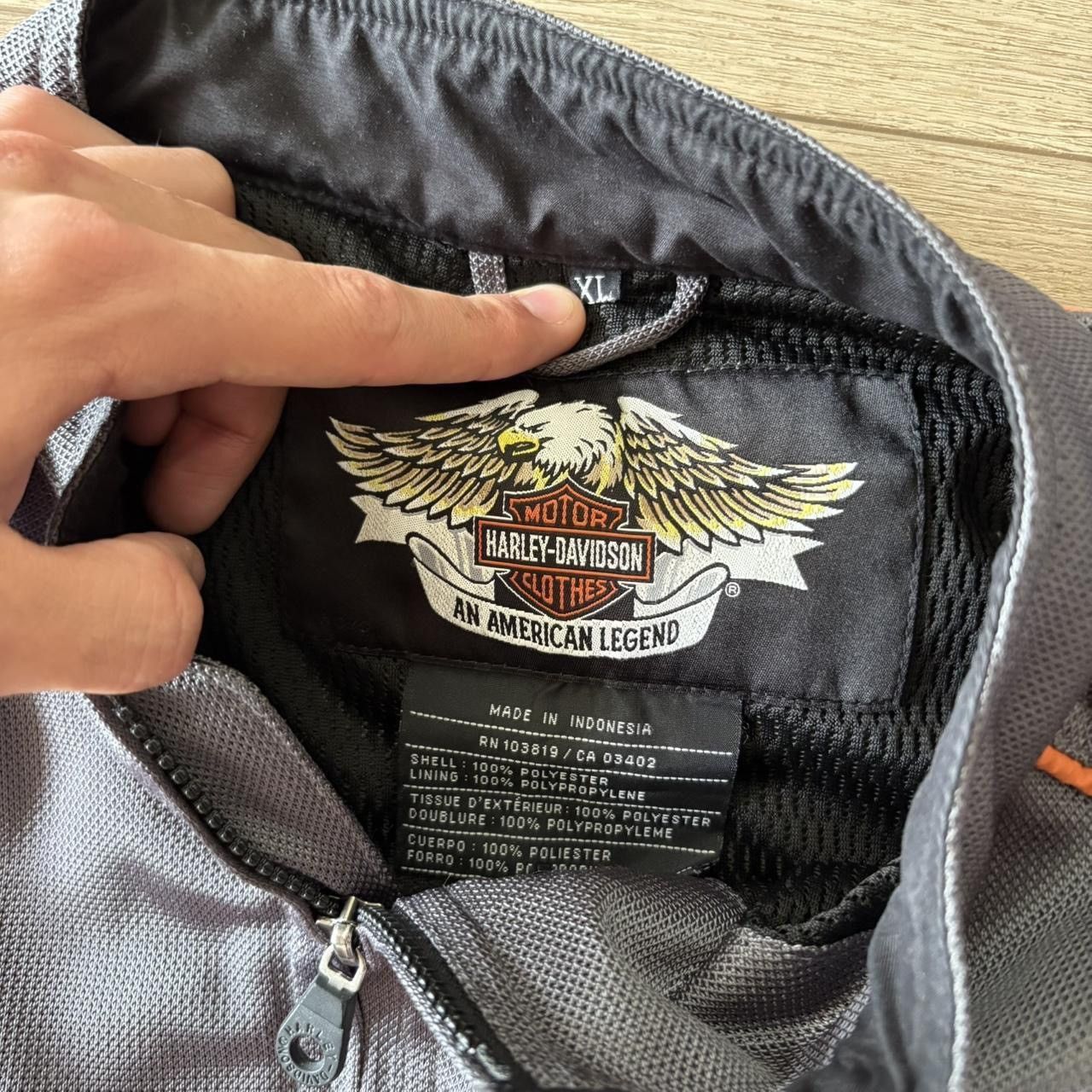 Harley Davidson Vintage Harley Davidson Motorcycles Reflective Riding Jacket Size US XL / EU 56 / 4 - 6 Thumbnail