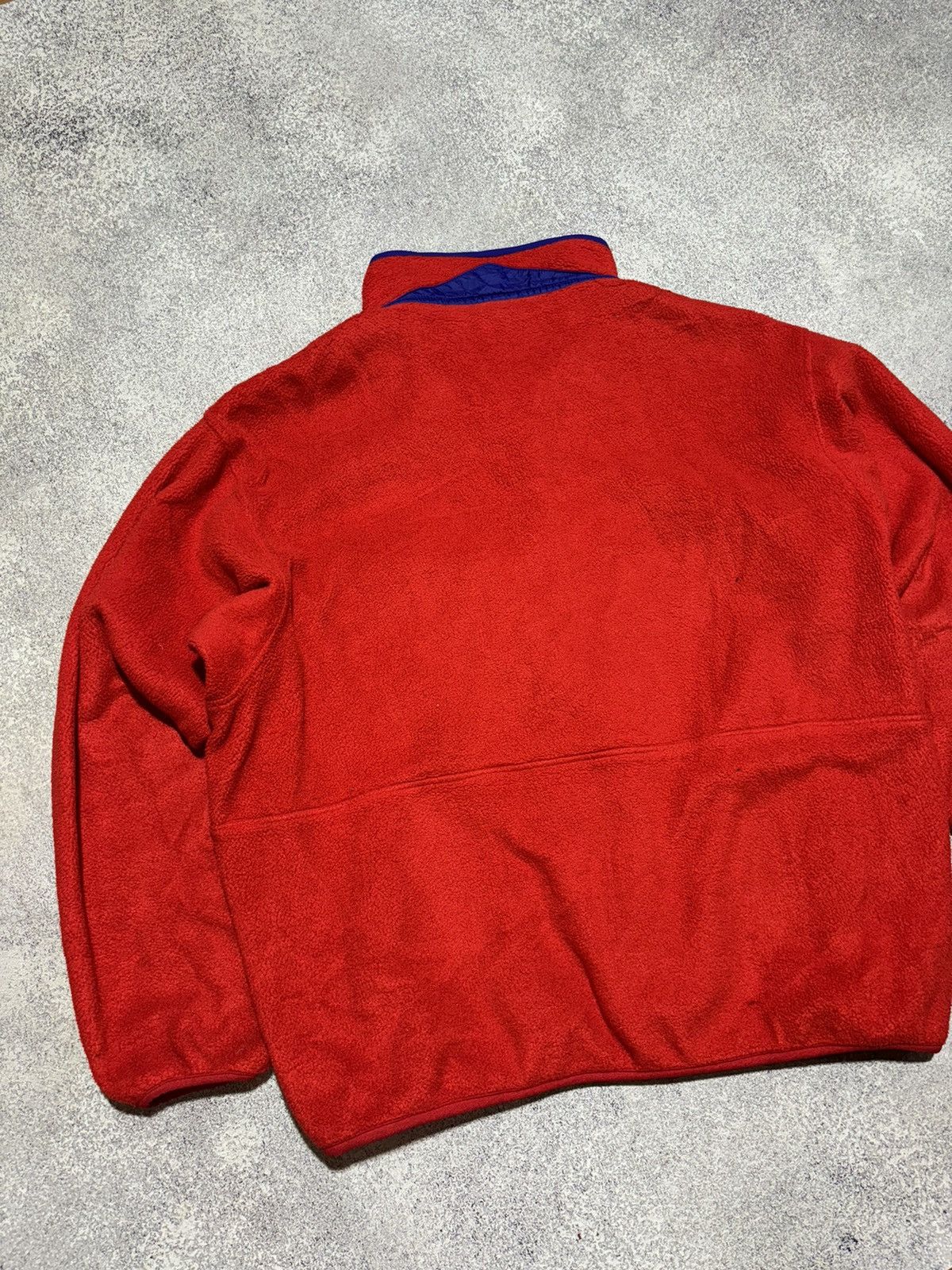 Patagonia × Vintage Vintage Patagonia Short Cropped Fleece Jacket 1/2 Zip Size US XL / EU 56 / 4 - 8 Thumbnail