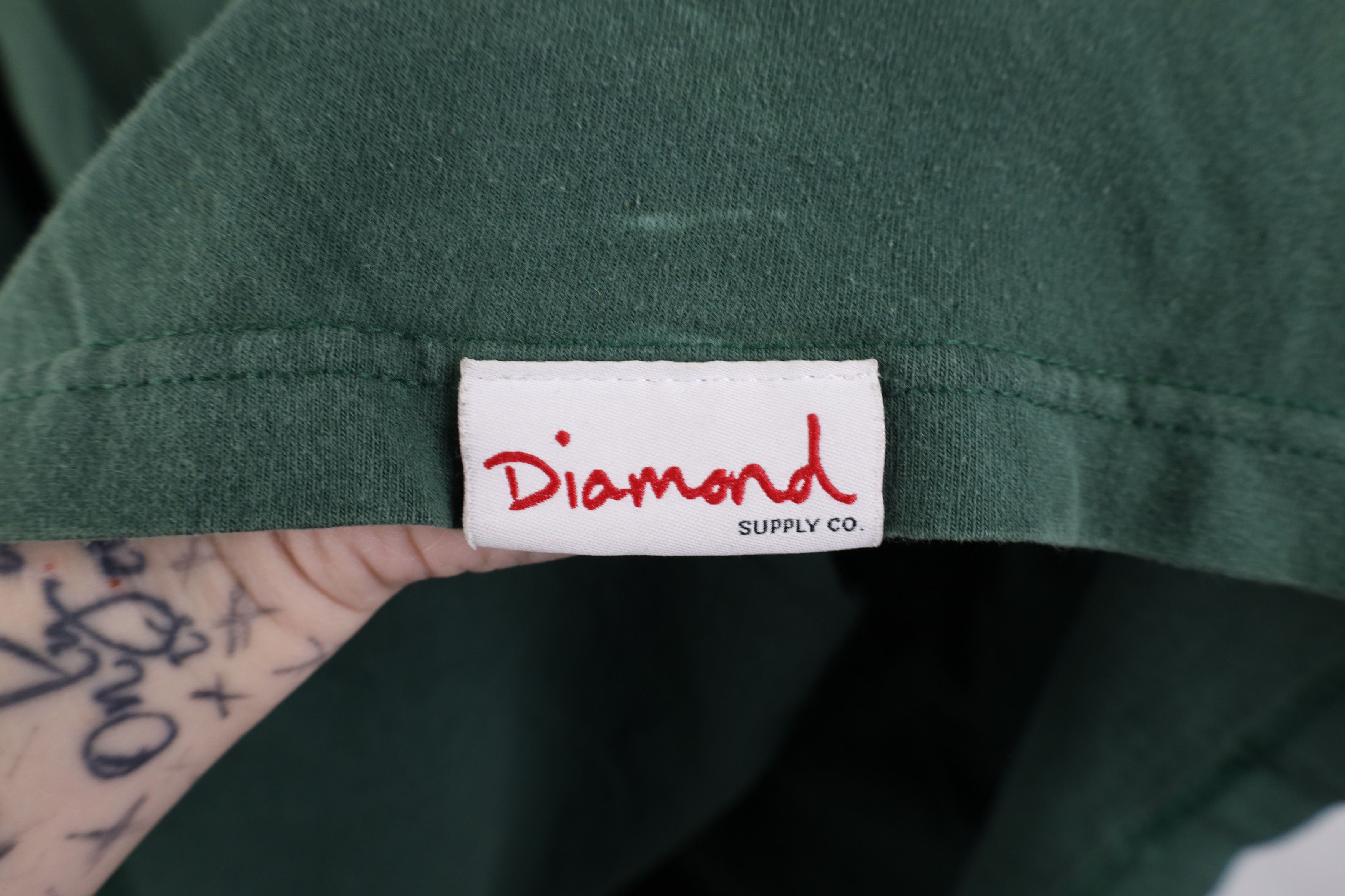 Diamond Supply Co. Vintage 90s Y2K Diamond Supply Co Skateboards T-Shirt USA Size US XXL / EU 58 / 5 - 7 Thumbnail