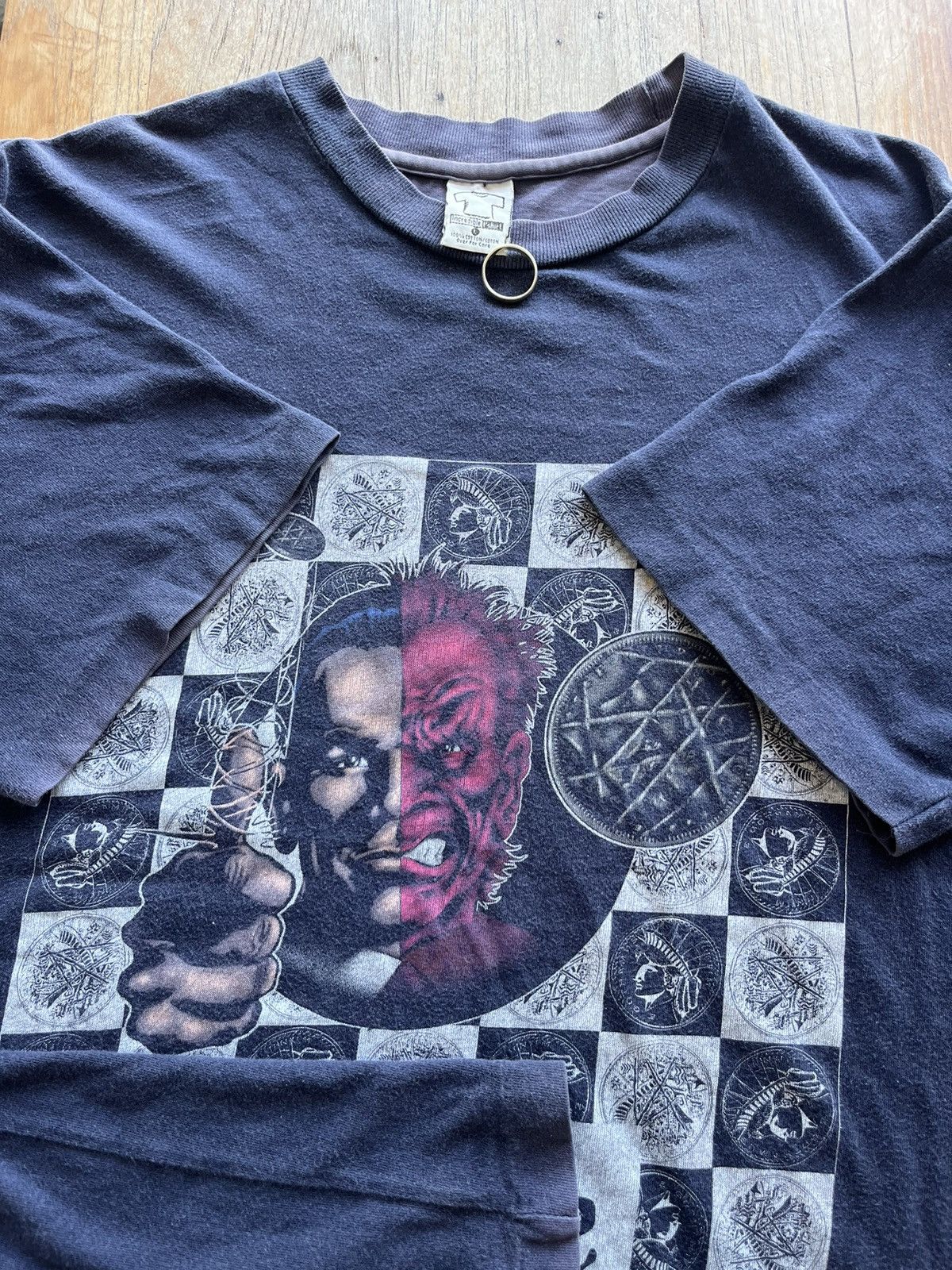 DC Comics × Vintage Vintage TWO-FACE 1995’s Batman Forever DC.Comics T-shirt Size US L / EU 52-54 / 3 - 10 Thumbnail