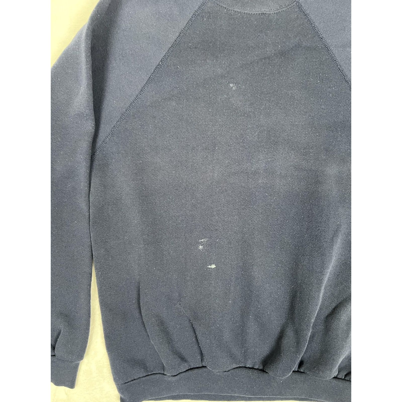 Vintage VINTAGE Ultra Fleece Sweatshirt Mens L Blue Raglan Crewneck Size US L / EU 52-54 / 3 - 3 Thumbnail