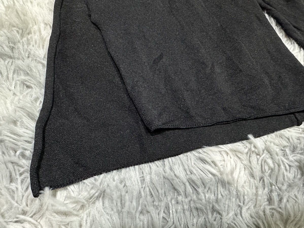 Comme des Garcons 🔥Comme Des Garcons Asymmetric Split Deconstructed Knit Ls Size US M / EU 48-50 / 2 - 16 Thumbnail