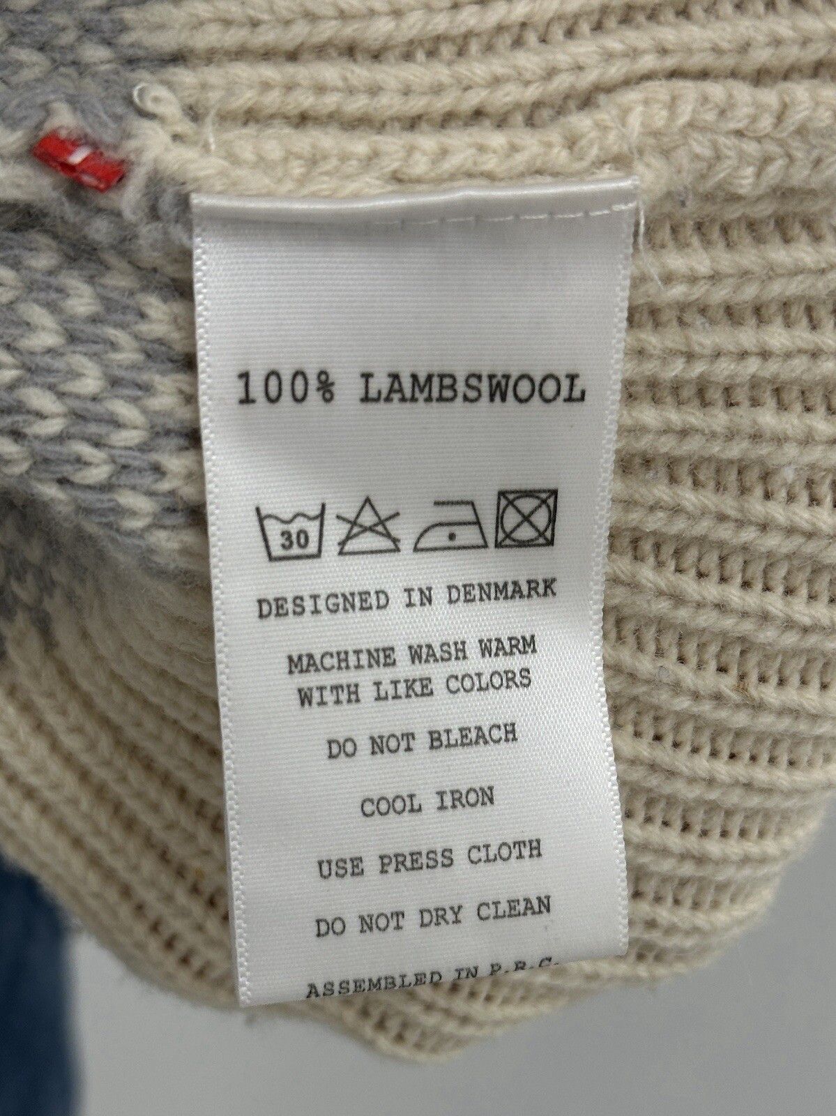 Han Kjobenhavn HAN Kjobenhavn Lambswool Knit Sweater Womens Unisex Sweater Size XL / US 12-14 / IT 48-50 - 12 Thumbnail