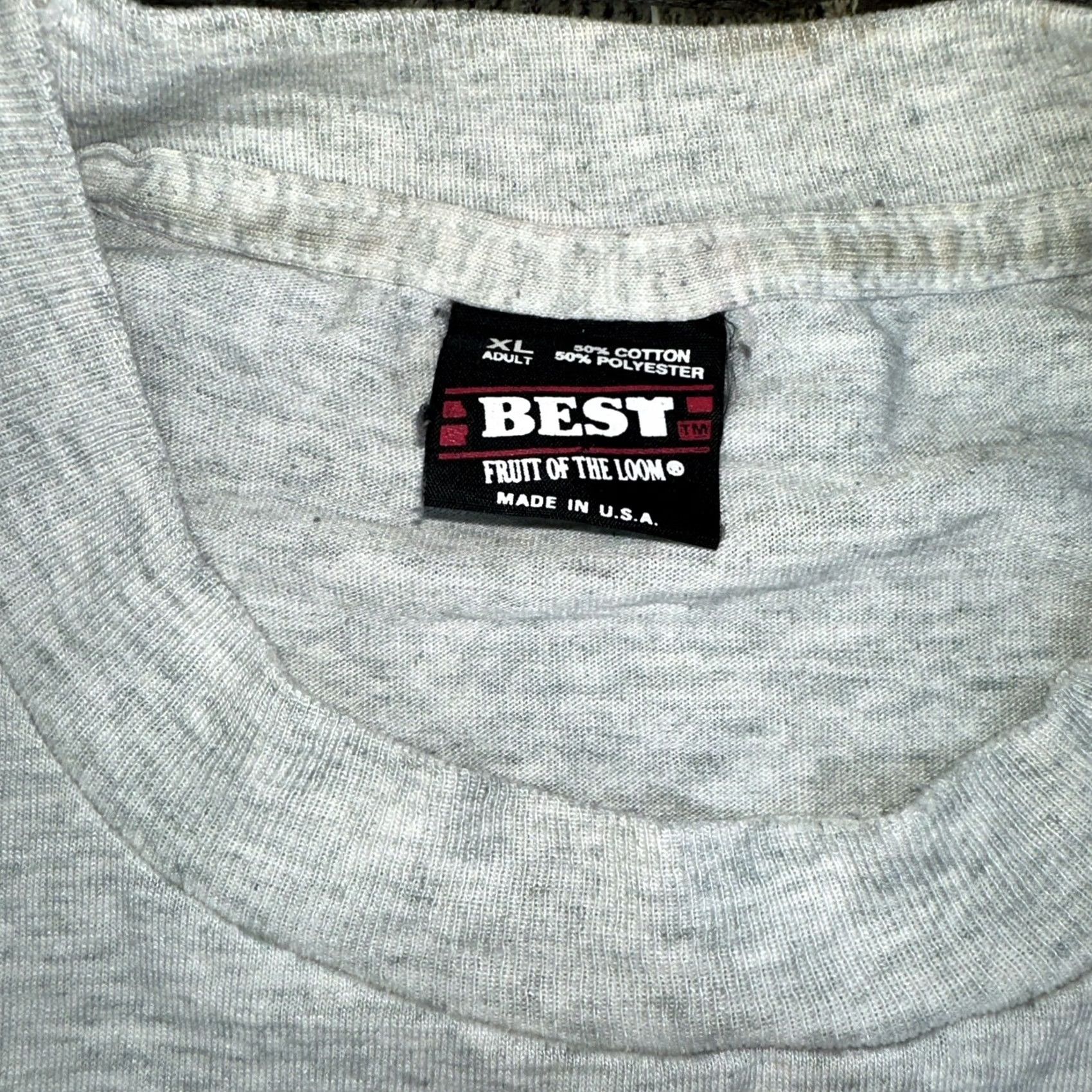 Fruit Of The Loom VINTAGE Fruit of the Loom T-Shirt USA Cook County St. Patrick’s Day XL Men Gray Size US XL / EU 56 / 4 - 3 Thumbnail