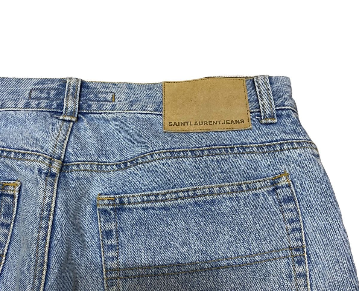 Saint Laurent Paris Vintage Brand Saint Lauren Jeans 2000s Size US 30 / EU 46 - 7 Thumbnail