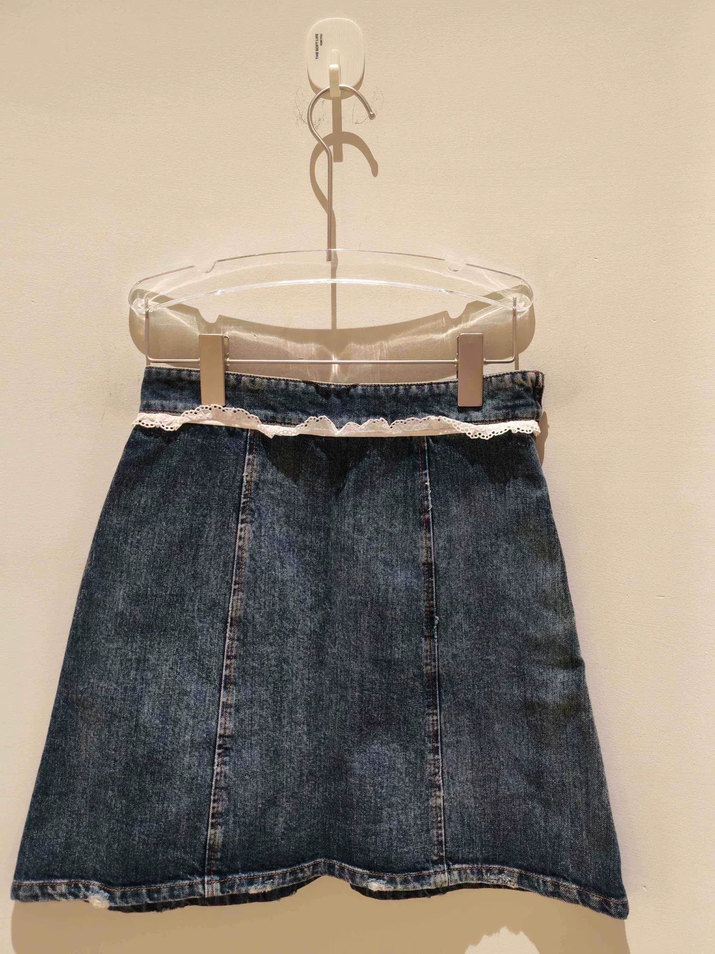 Miu Miu Miu Miu Denim Skirt Size 38 Size 38" / US 16 / IT 52 - 1 Thumbnail