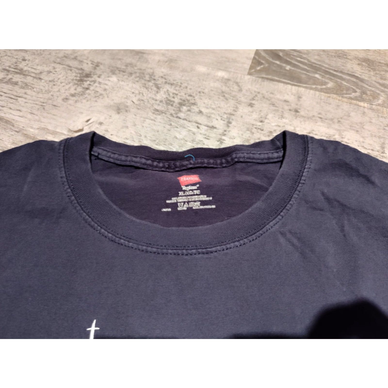 Hanes Vintage Hanes Men's Blue Crew Neck T-Shirt XL Boat Nerd Ship Graphic Casual Size US XL / EU 56 / 4 - 3 Thumbnail